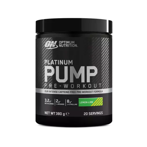 Platinum Pump Pre-Workout Caffeine-Free Powder - 380g (20 Servings)